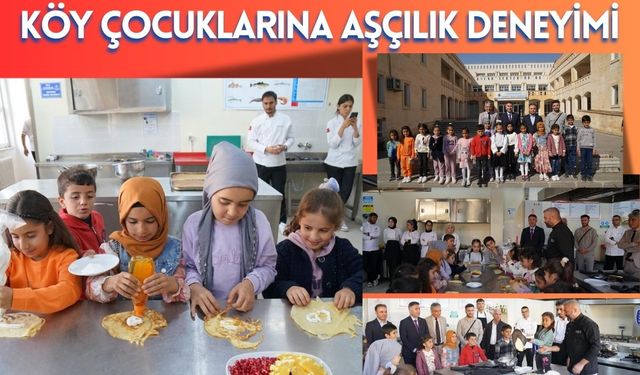 Köy Çocuklarına Aşçılık Deneyimi